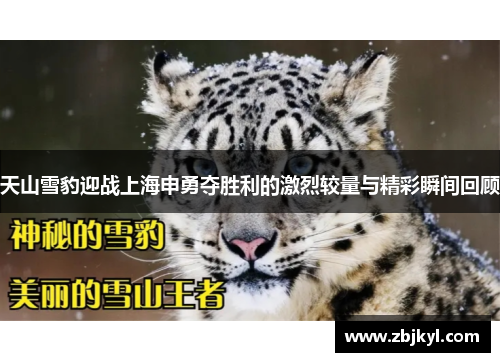 天山雪豹迎战上海申勇夺胜利的激烈较量与精彩瞬间回顾